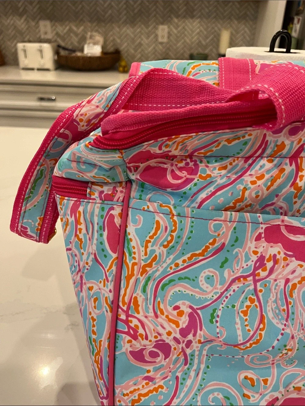 Lilly Pulitzer vibrant swirl